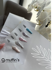 Builder Gel - Milky Flower 12,30 ml, 9Muffins