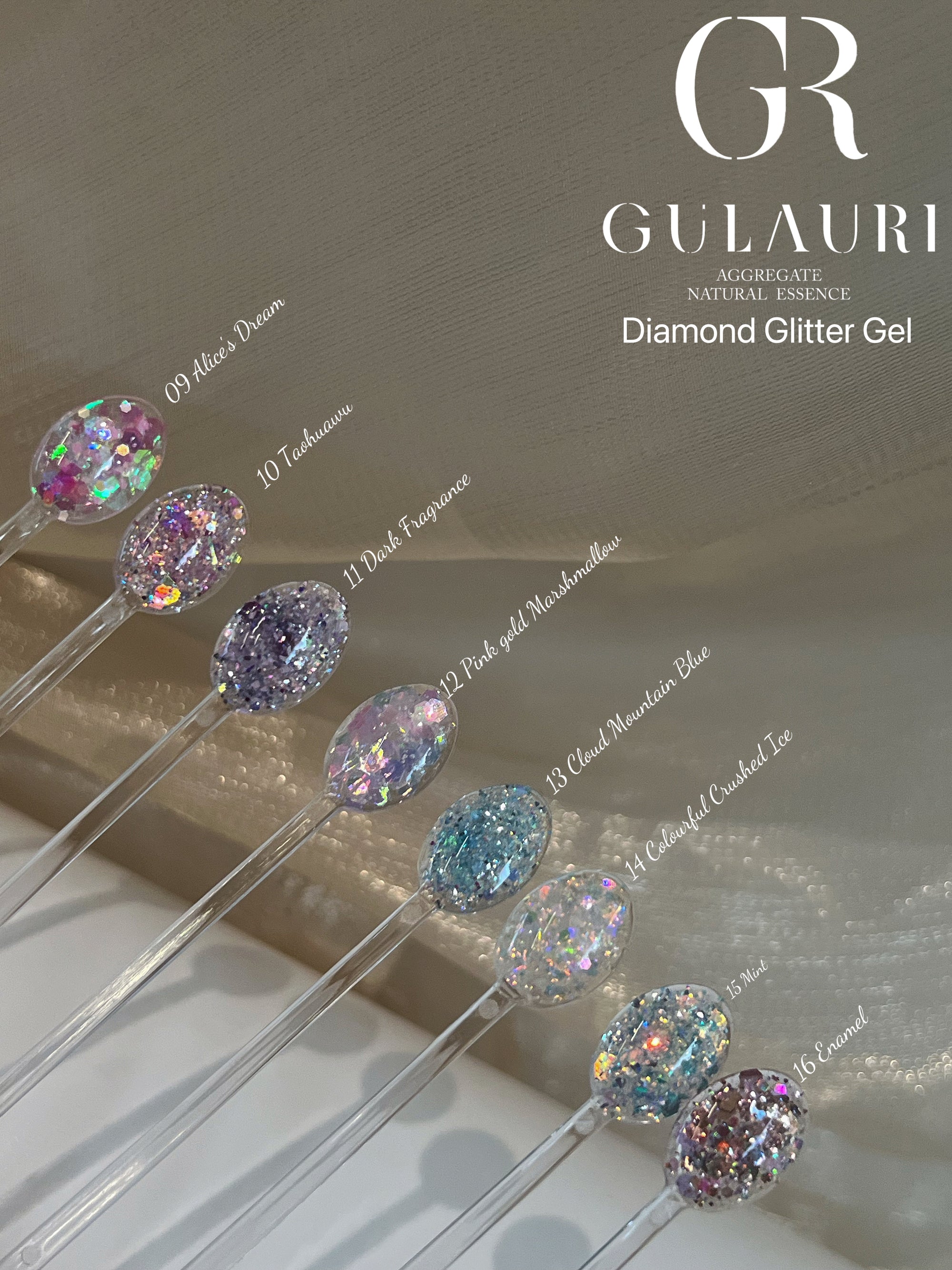 Diamond Gel - Glitter Set