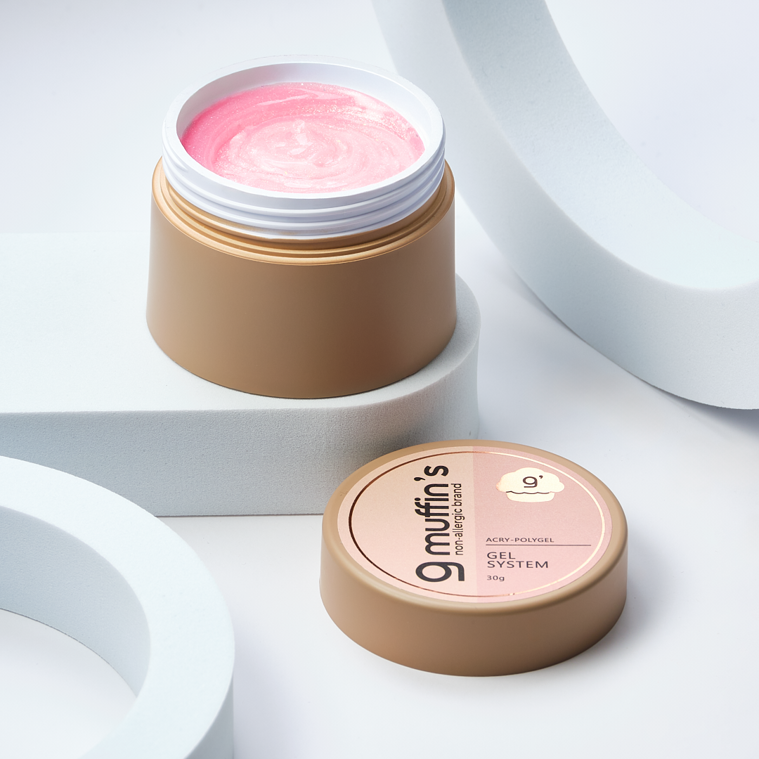 Acry-Polygel - Cake Glaze 19, 30 ml, 9Muffins