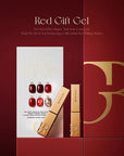 Set Oja Semipermanenta - Red Gift Gel 73