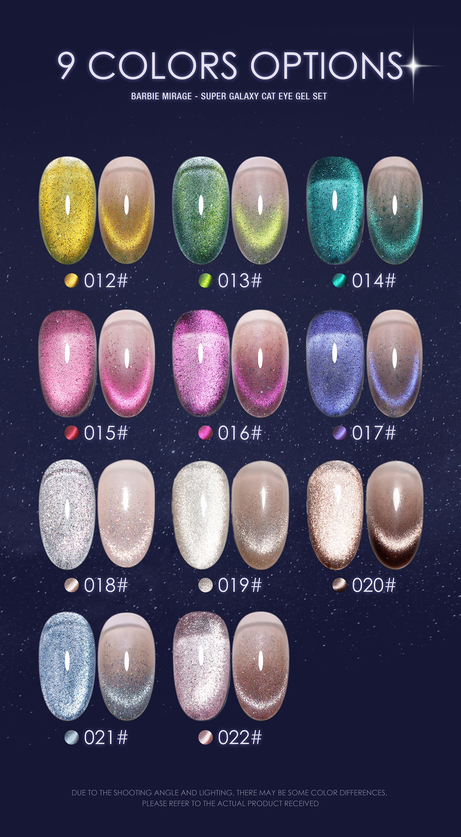 Oja Semipermanenta - Super Galaxy Cat Eye