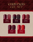 Set Oja Semipermanenta - Christmas Gel, 13 ml, Gulauri