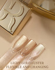 Oja Semipermanenta - Cat Eye Light Gold