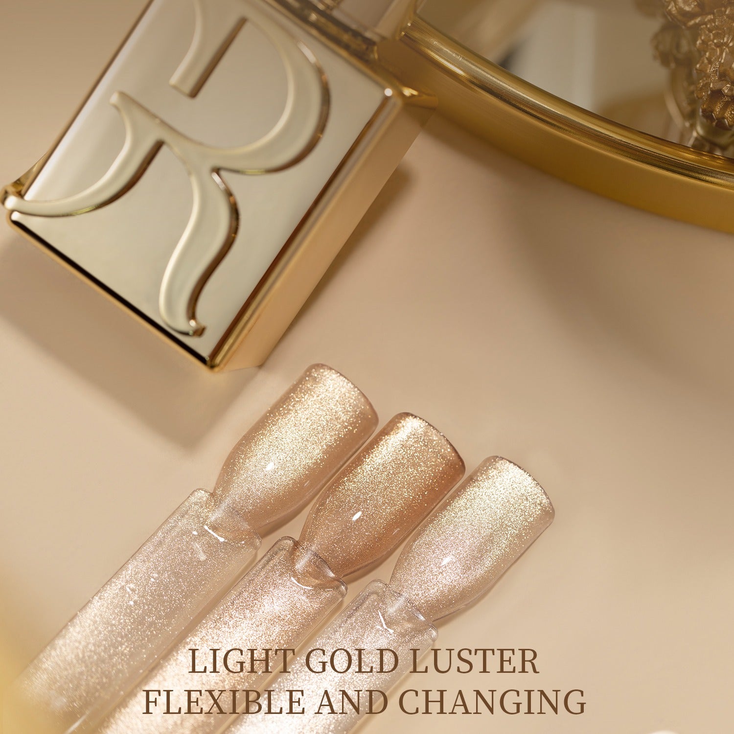 Oja Semipermanenta - Cat Eye Light Gold