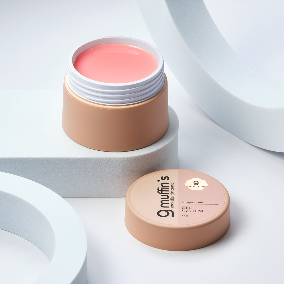 Polygel Lichid - Buttercup 53, 15 gr, 9Muffins