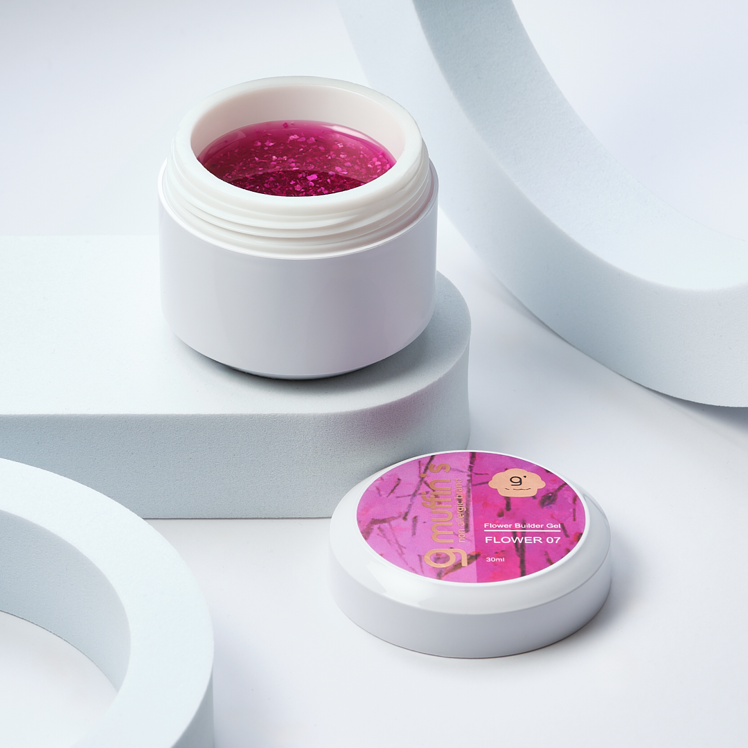 Builder Gel - Flower 07,30 ml, 9Muffins – THE BRANDZ