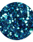 Paiete Unghii - Chameleon Glitter Turquoise Blue, Cupio