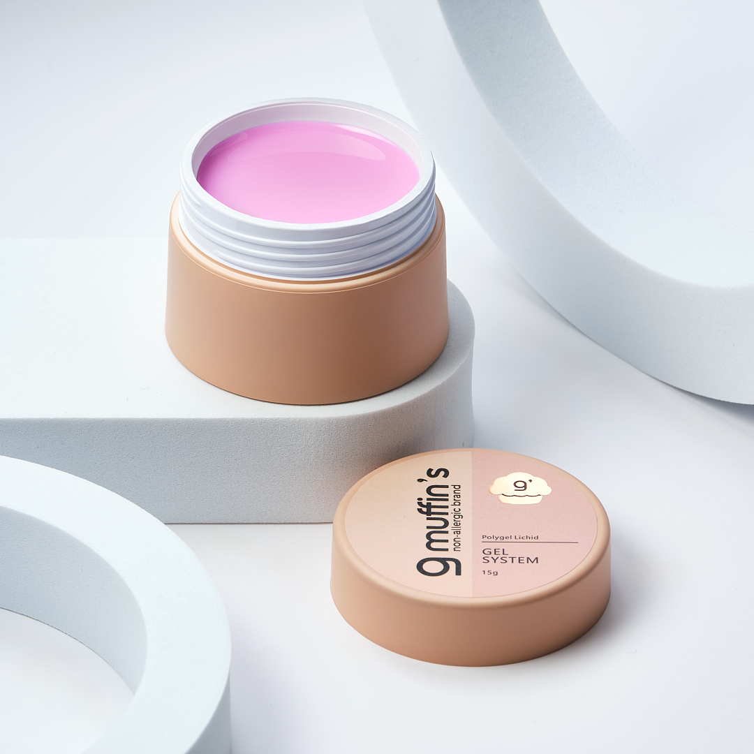 Polygel Lichid -Souffle 11, 15 gr, 9Muffins