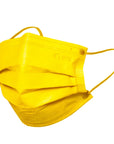 Masti Medicale 4 Straturi Tip IIR - Lemon Yellow , 50 buc