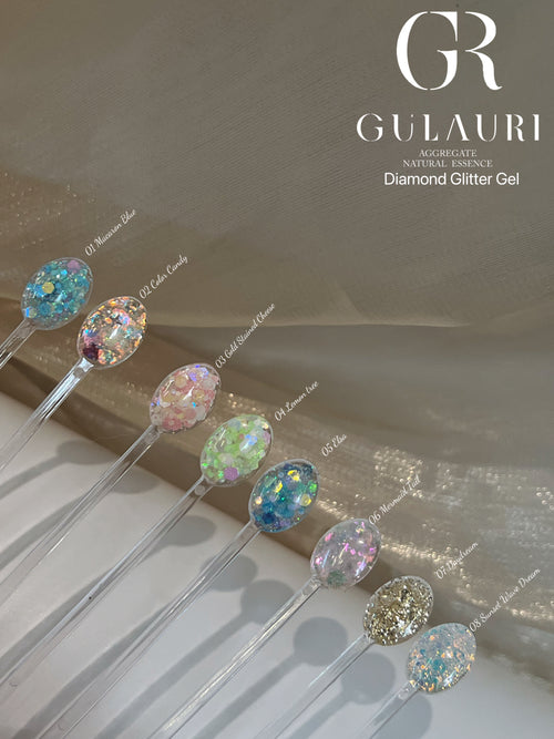 GULAURI DIAMOND glitter set  001-008