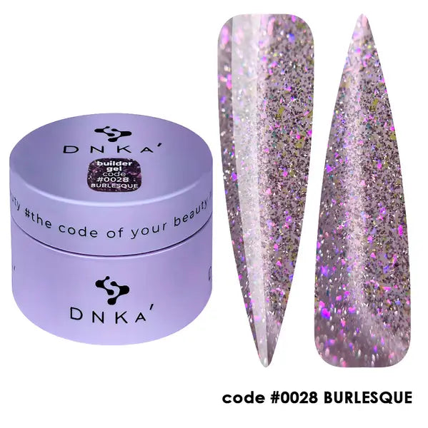 Builder gel - Burlesque #0028, 30 ml Dnka