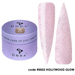 Builder gel - Hollywood Glow #0032, 30 ml Dnka