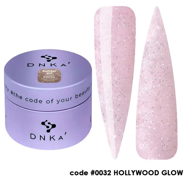 Builder gel - Hollywood Glow #0032, 30 ml Dnka