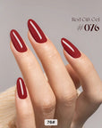 Set Oja Semipermanenta - Red Gift Gel 73