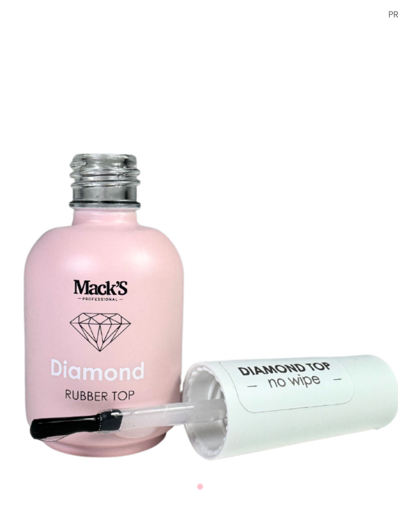 Diamond Rubber Top 15 ml, Mack's