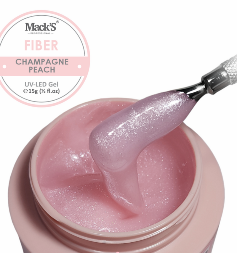 Fiber Champagne Peach 50g, Mack's