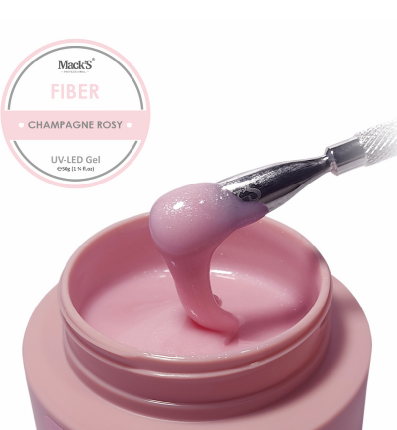 Fiber Champagne Rosy 50g, Mack's