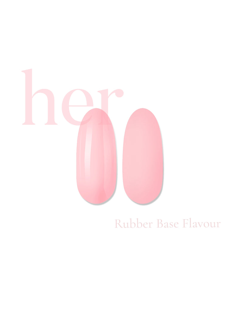 Baza Rubber Flavour, Her, 12 ml (Hema Free)