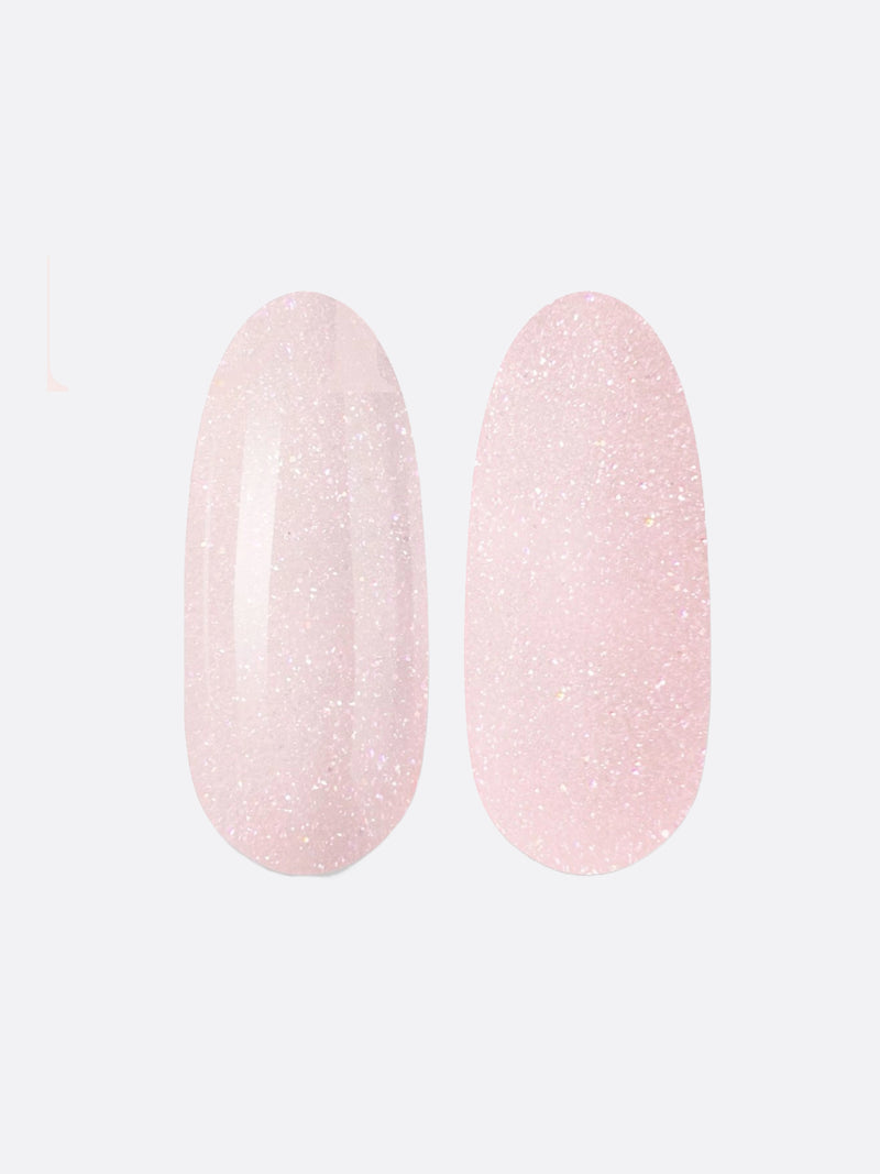 Polygel Sparkle Pink, Her