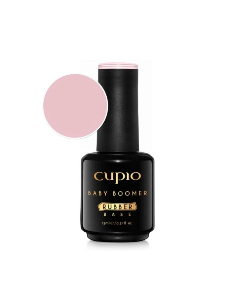 Rubber Base Babyboomer Rose, Cupio, 15 ml