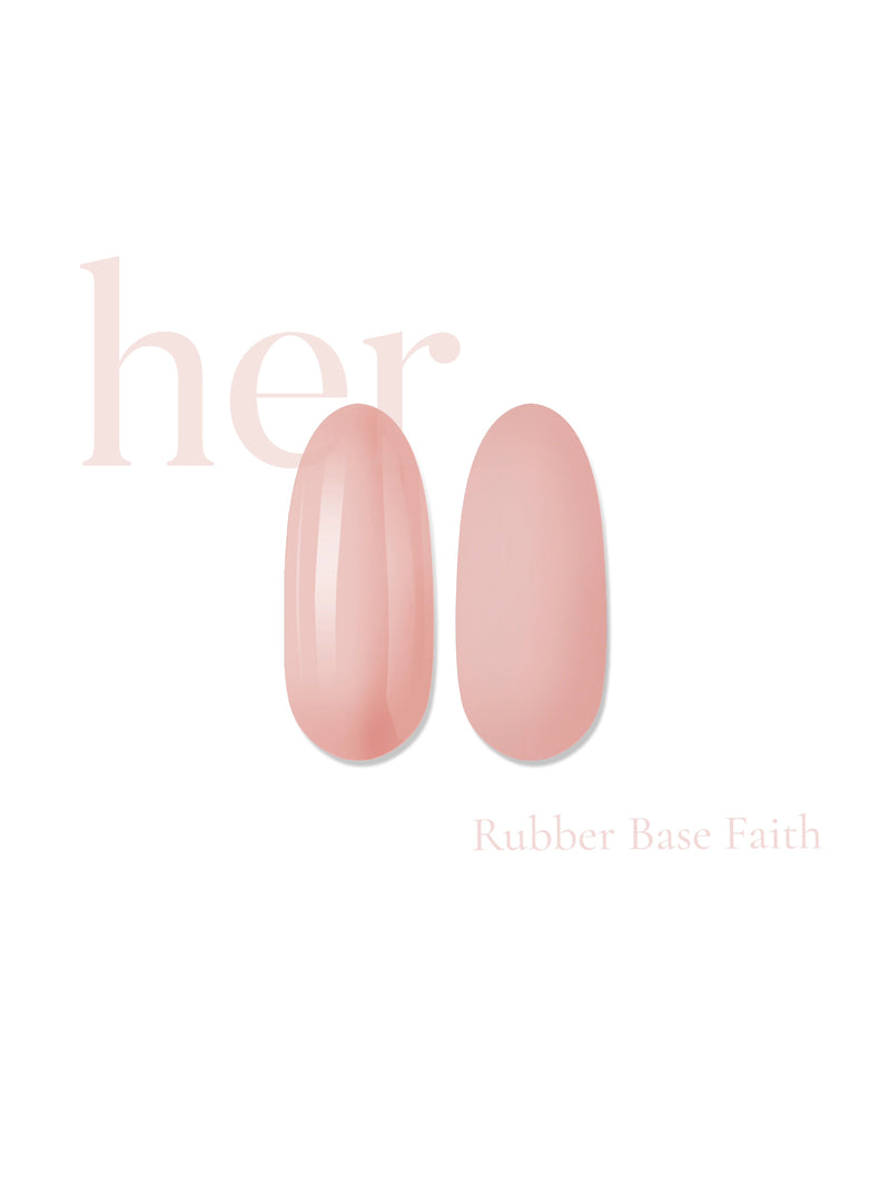 Baza Rubber Faith, Her, 12 ml (Hema Free)