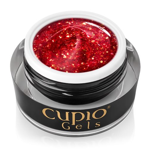 Glitter Glam Builder Gel Cupio - Sassy 15ml