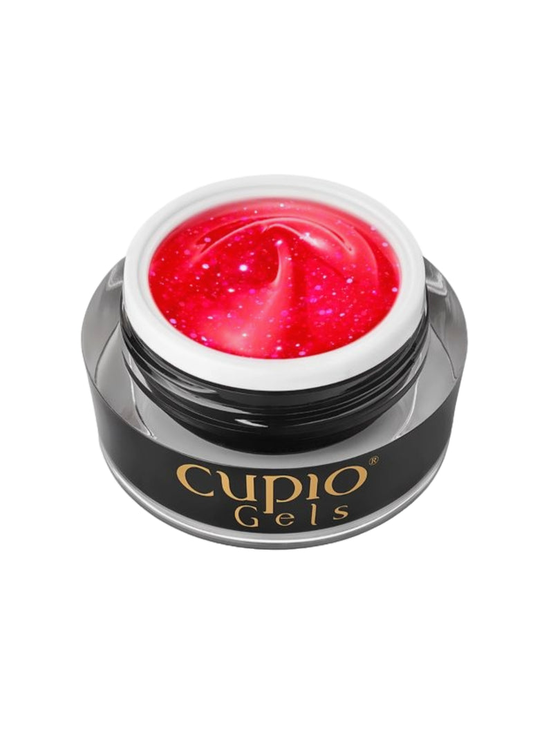 Builder Gel Glitter Neon Hot Lips, Cupio, 15 ml