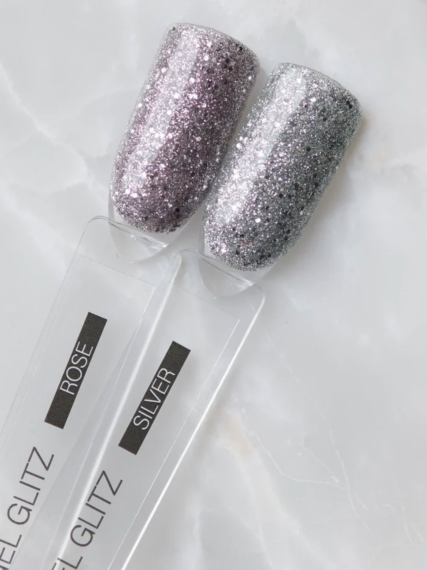 Gel Design - Glitz Silver, 10 ml , Linto