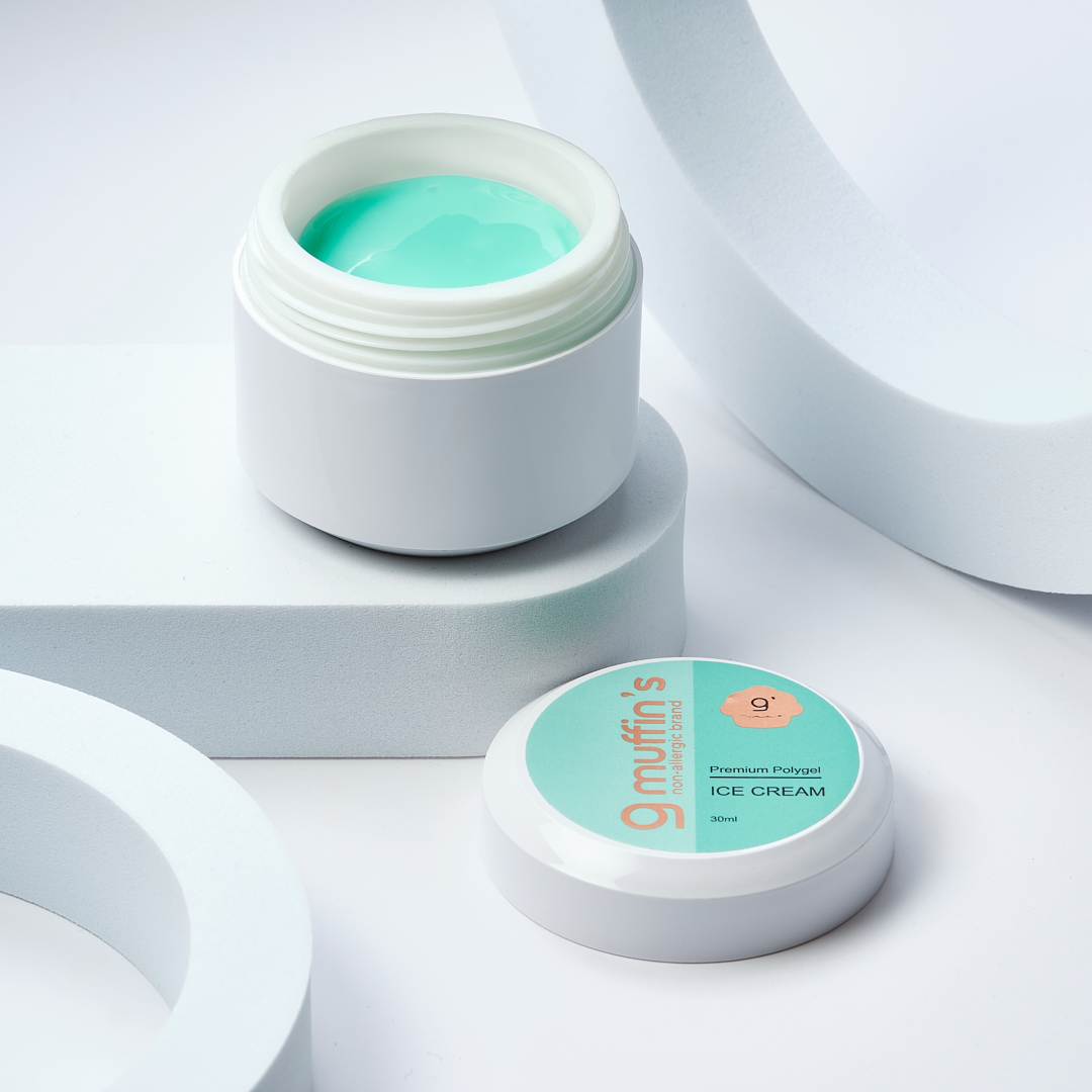 Premium Polygel - Ice Cream, 30 ml, 9Muffins