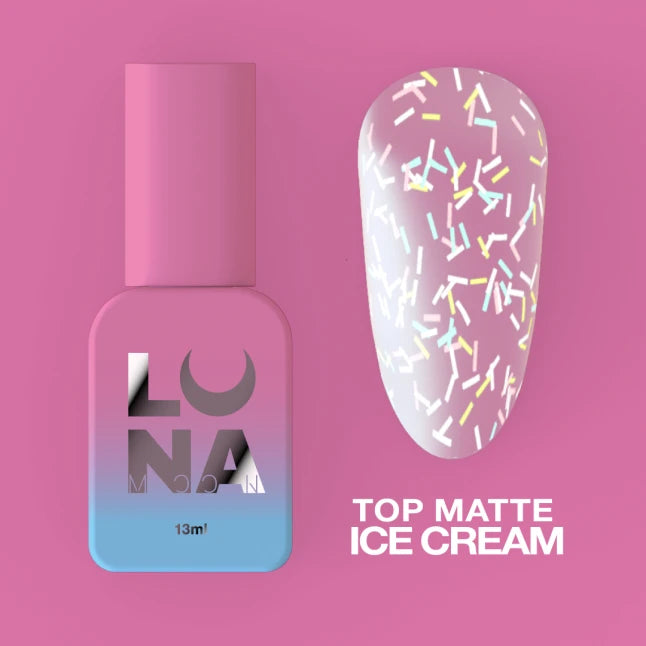 LUNAMOON TOP MATTE ICE CREAM