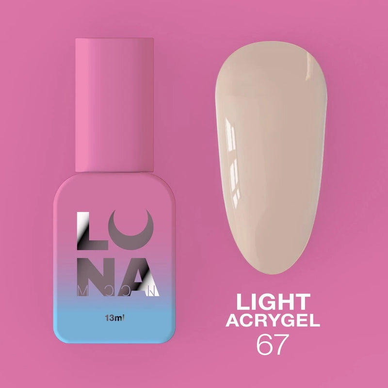 Lunamoon light acrygel nr. 67 ,13 ml