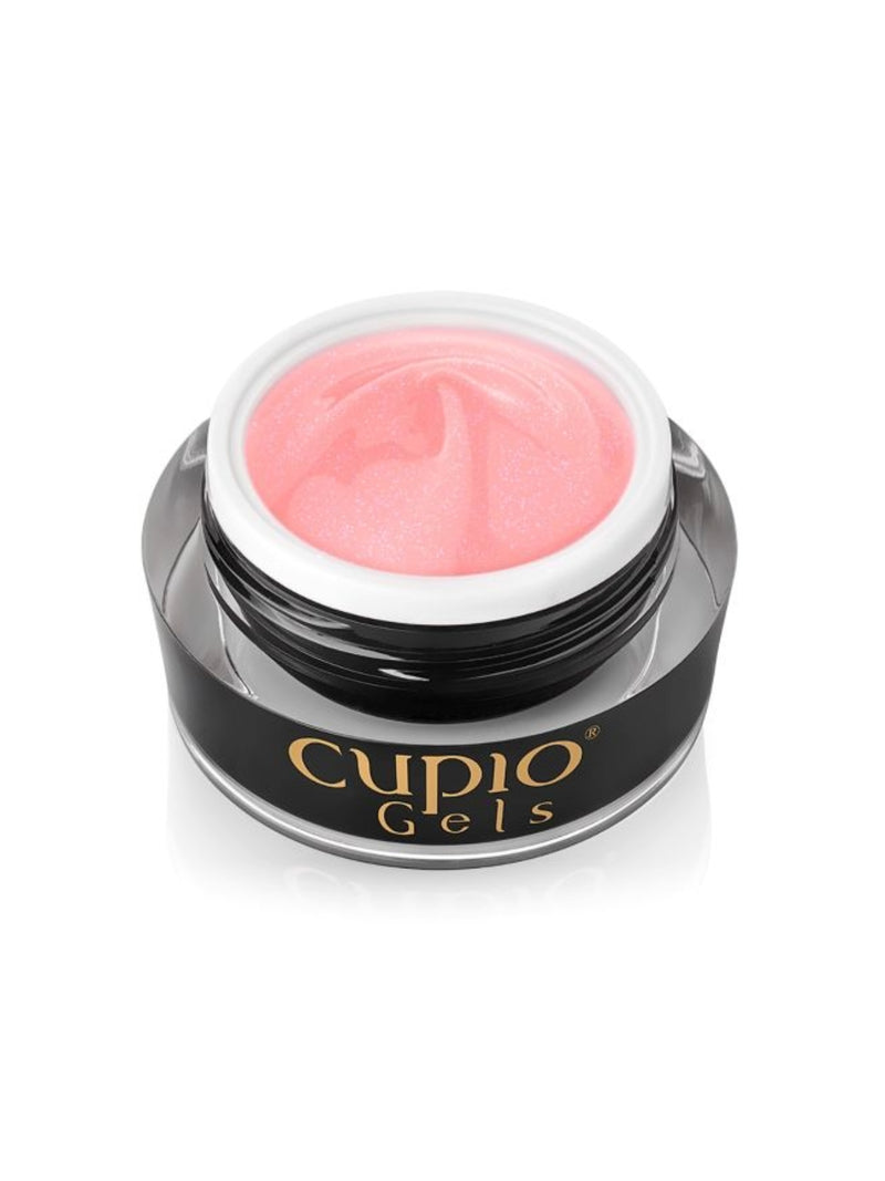 Builder Gel Shiny Pink Aurora, Cupio, 15 ml