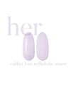 Baza Rubber MilkShake Mauve, Her, 12 ml