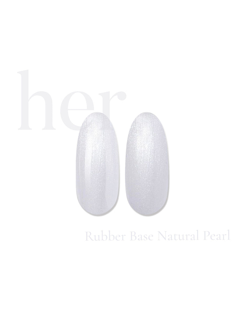 Baza Rubber Natural Pearl, Her, 12 ml