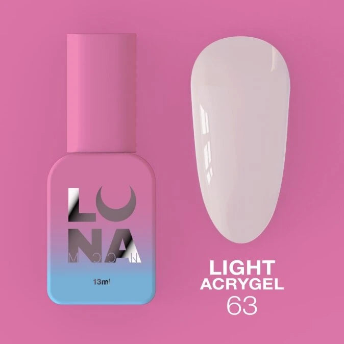 Lunamoon light acrygel nr.63, 13ml