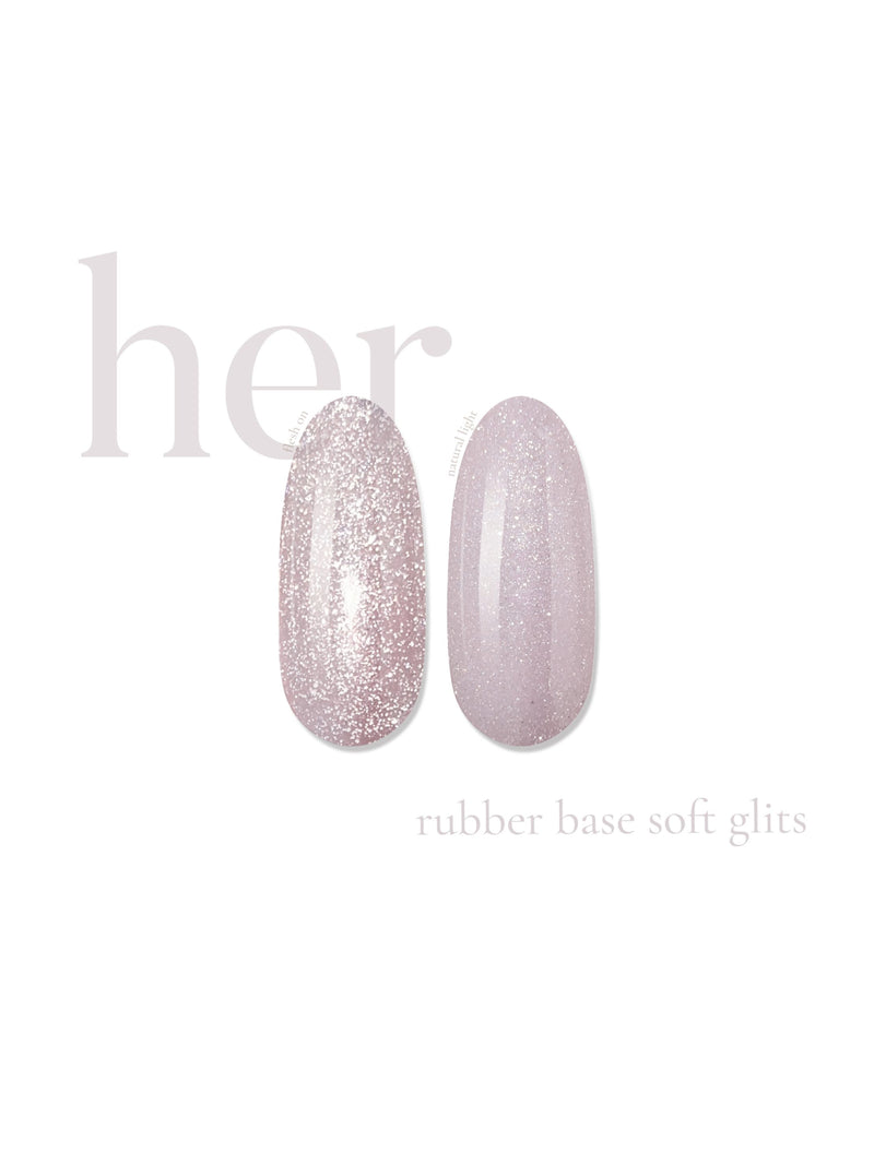 Baza Rubber Soft Glits, Her, 12 ml