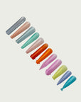 Tipsuri Reutilizabile - Colored Smart Forms 12 , 288 buc, Yas