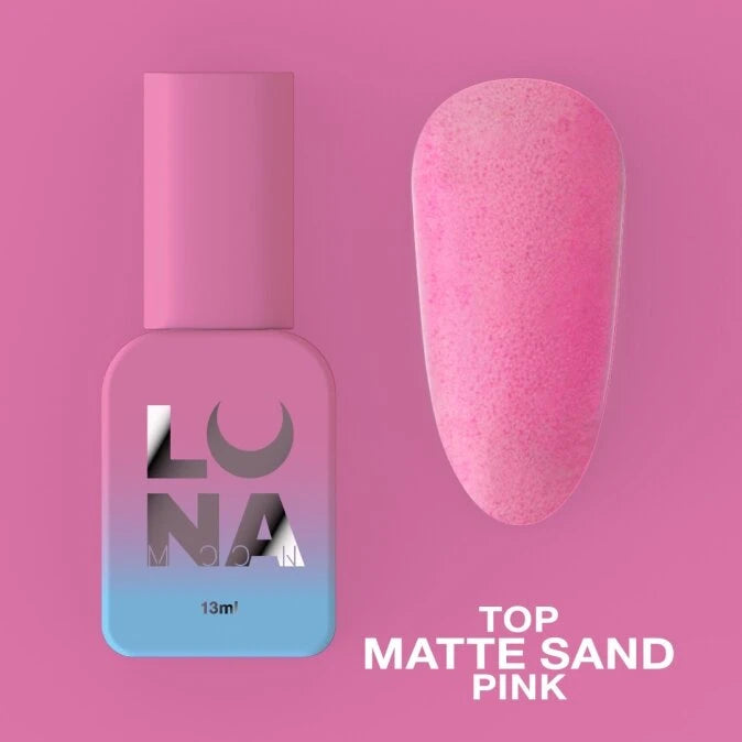 Lunamoon Top Matte Sand Pink 13ml