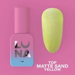 LUNAMOON TOP MATTE SAND YELLOW