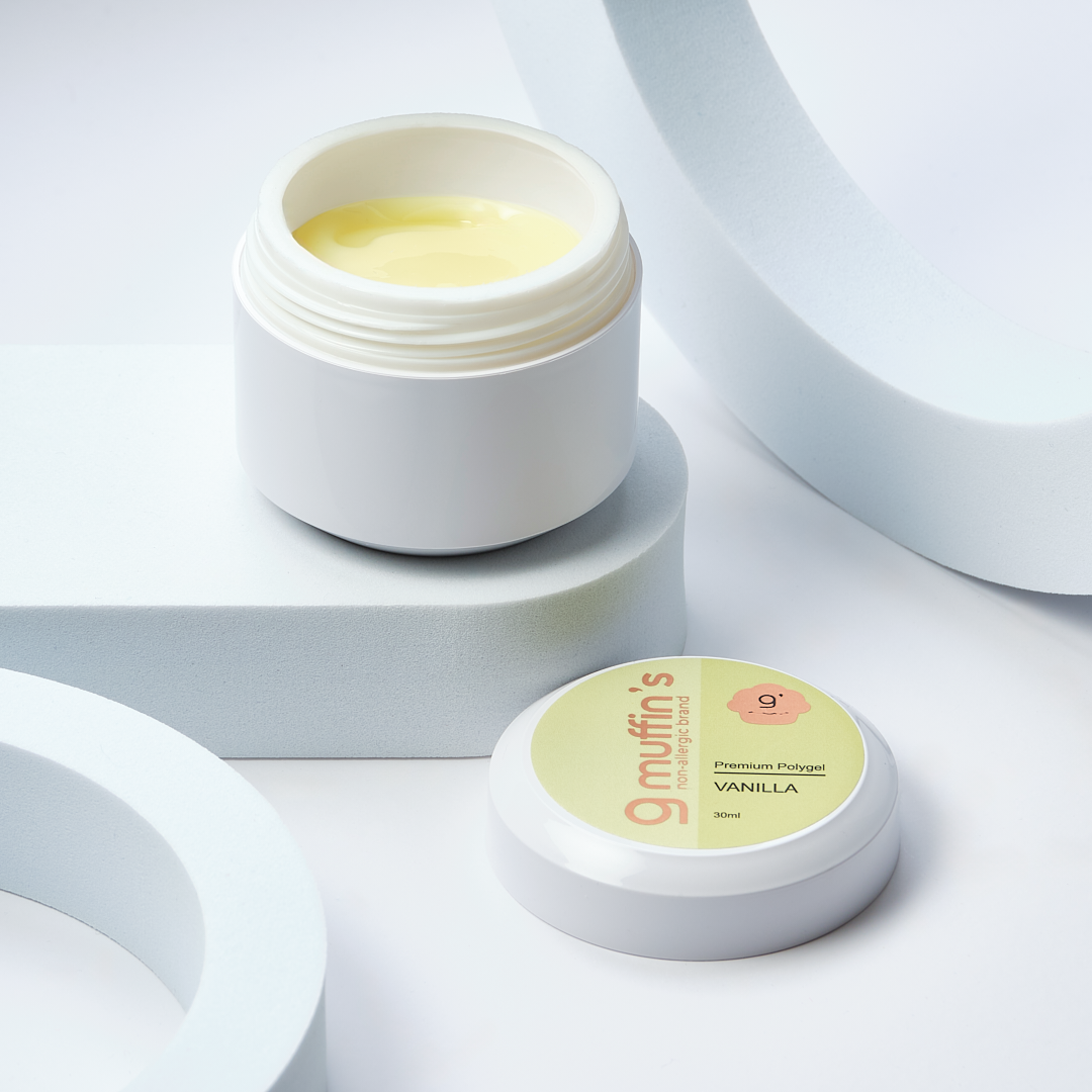 Premium Polygel - Vanilla, 30 ml, 9Muffins