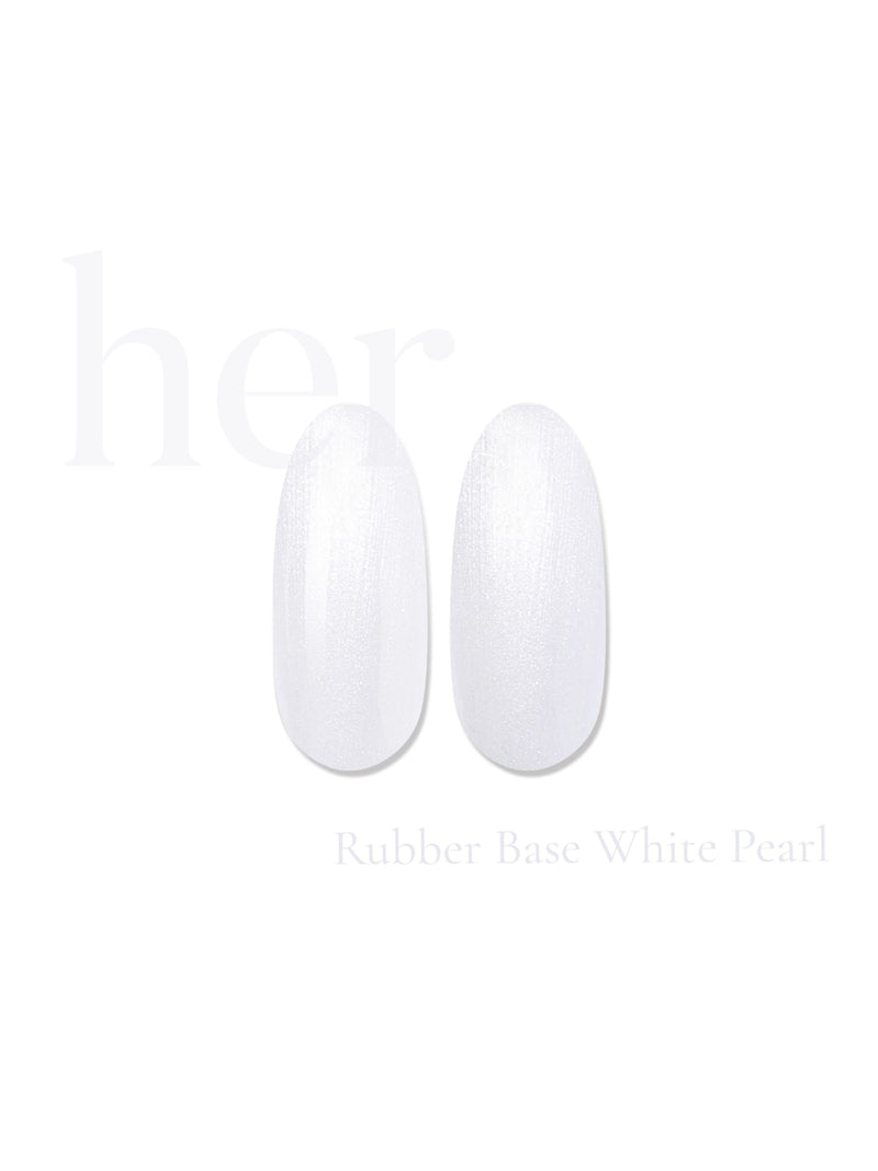 Baza Rubber White Pearl, Her, 12 ml