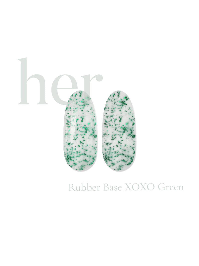 Baza Rubber XOXO Green, Her, 12 ml