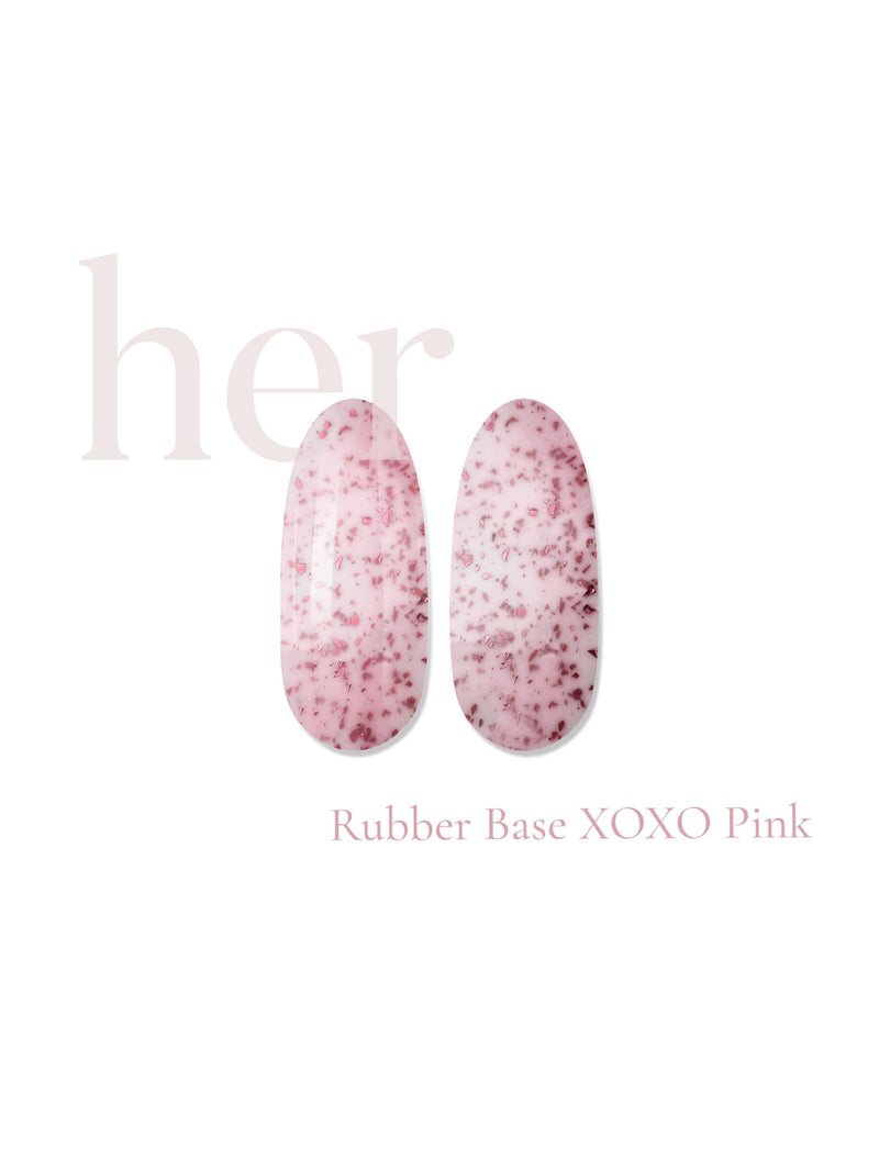 Baza Rubber XOXO Pink, Her, 12 ml