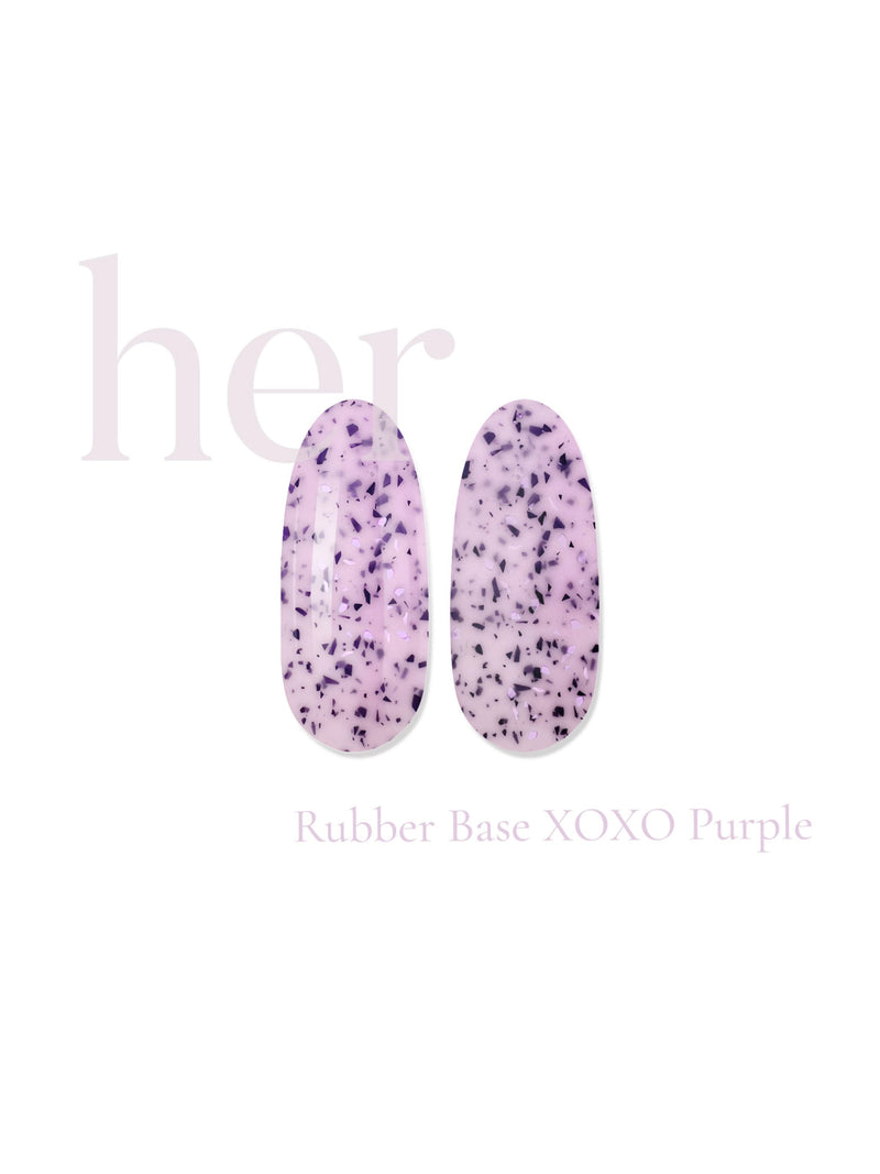 Baza Rubber XOXO Purple, Her, 12 ml